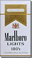 Marlboro Light 100's White Filter Cigarettes